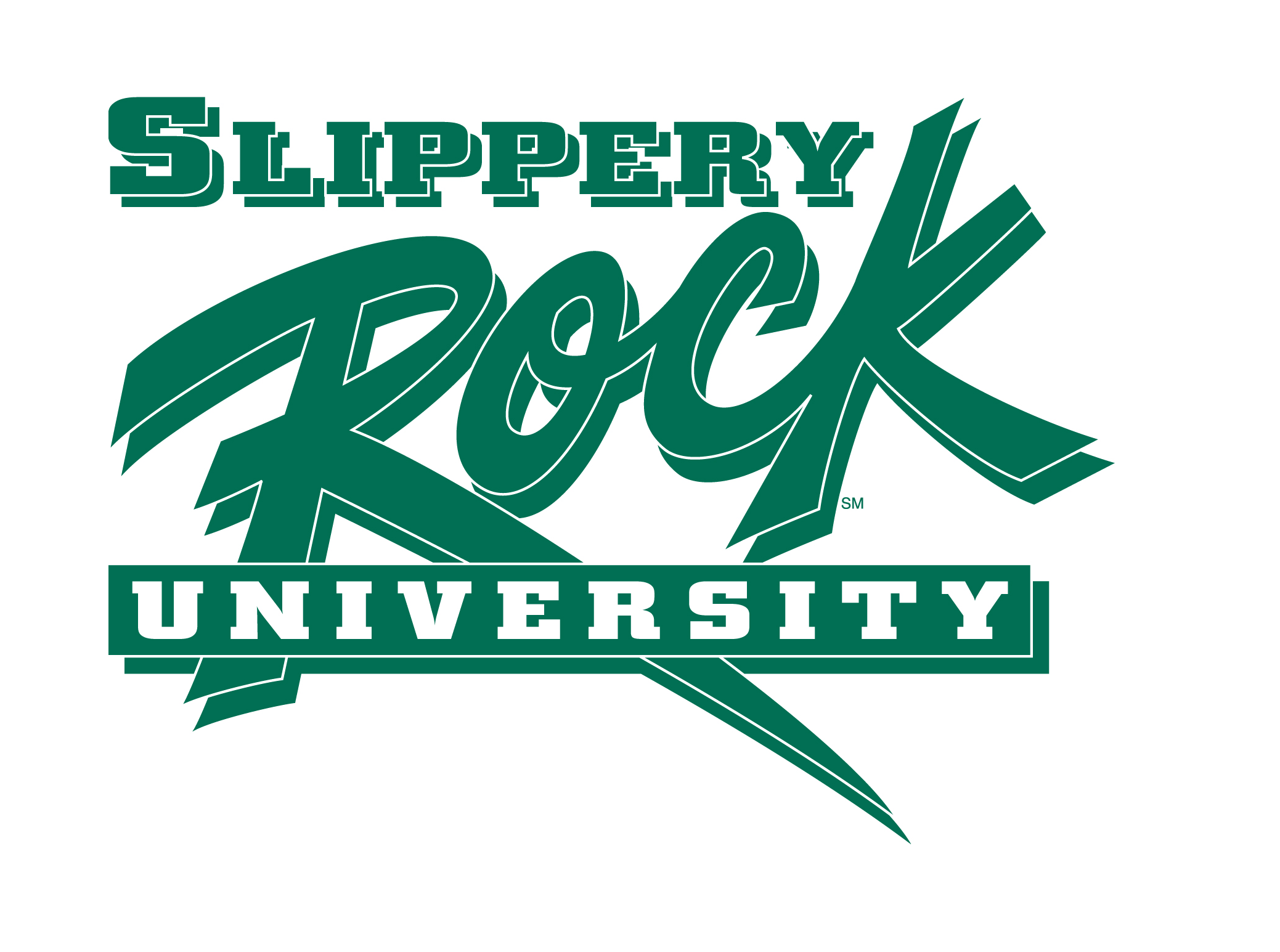 Logo Slippery Rock University Pittsburgh Passion Womens Football