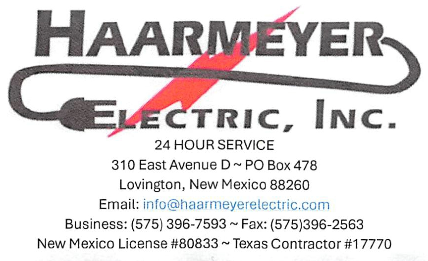 Sponsored by Haarmeyer Electric, Inc.
